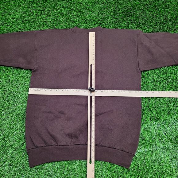 Vintage 80s LOGO-7 Sweatshirt Womens Large 20x23 USA - Picture 4 of 12